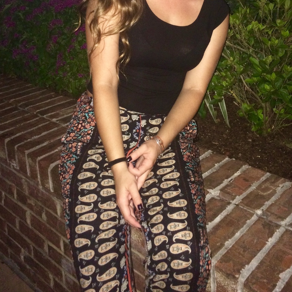 Paisley Patterned Pants